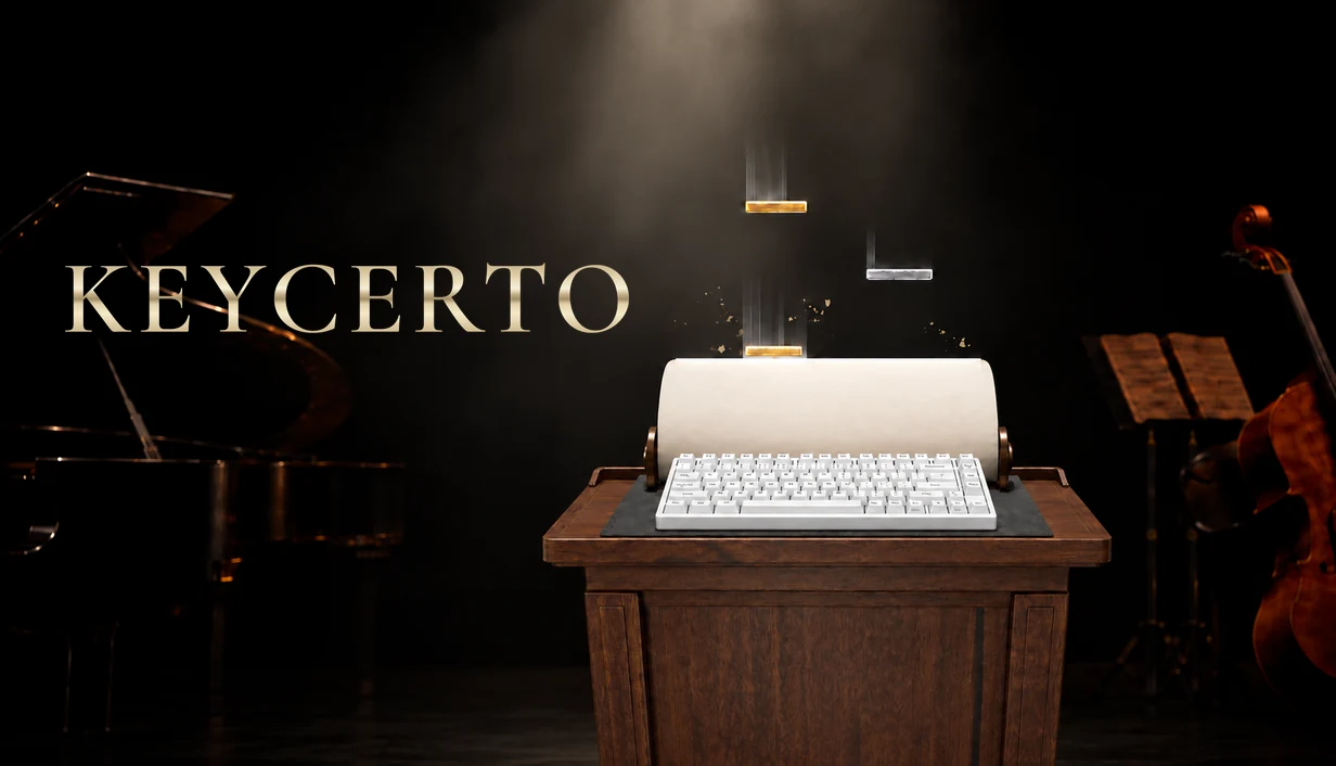 KEYCERTO official key art with the game title