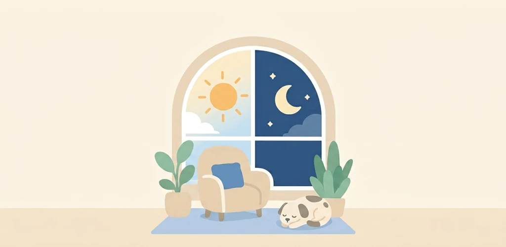 Meloom illustrated room and companion artwork
